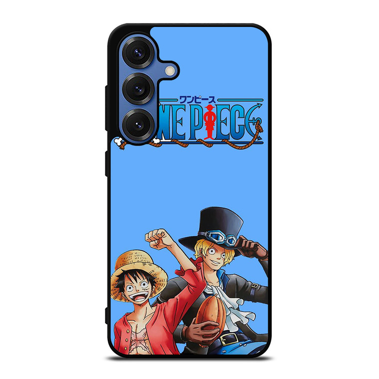 ONE PIECE LUFFY AND SABO Samsung Galaxy S25 Case Cover