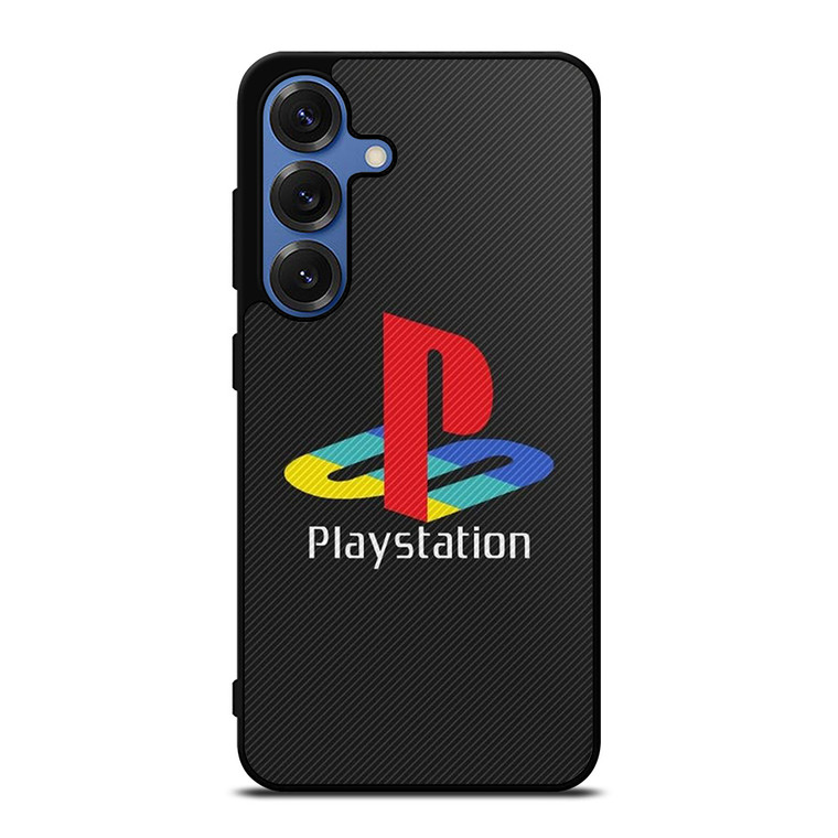 PLAYSTATION PS CARBON Samsung Galaxy S25 Case Cover