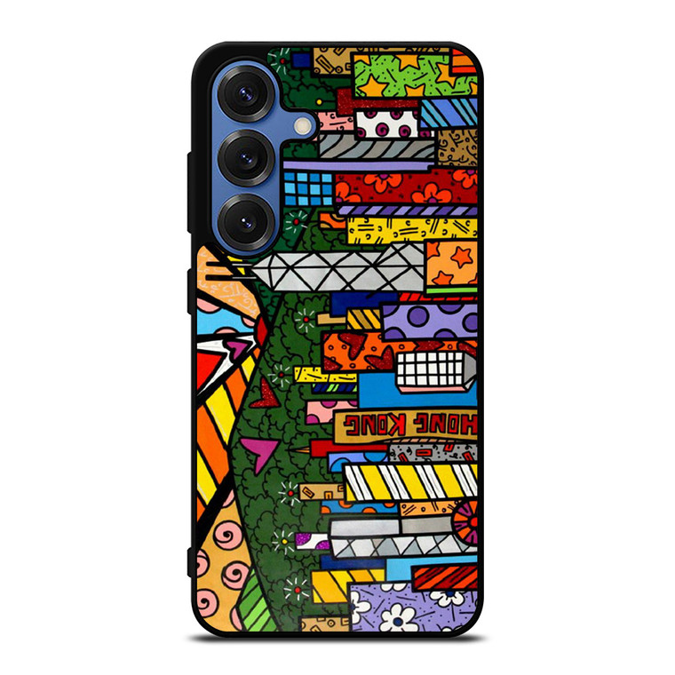 ROMERO BRITTO CITY Samsung Galaxy S25 Case Cover
