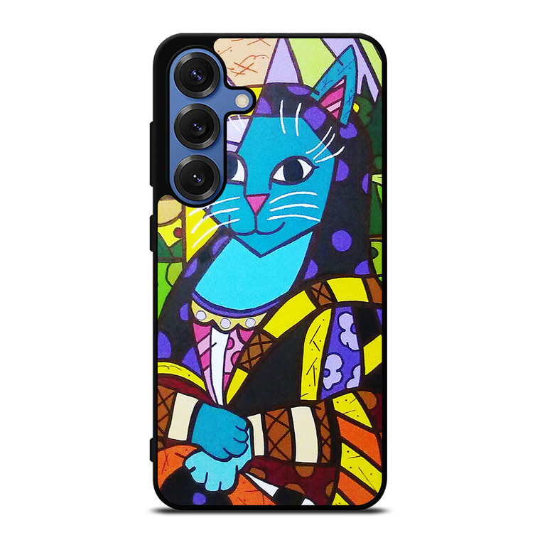 ROMERO BRITTO MONALISA Samsung Galaxy S25 Case Cover