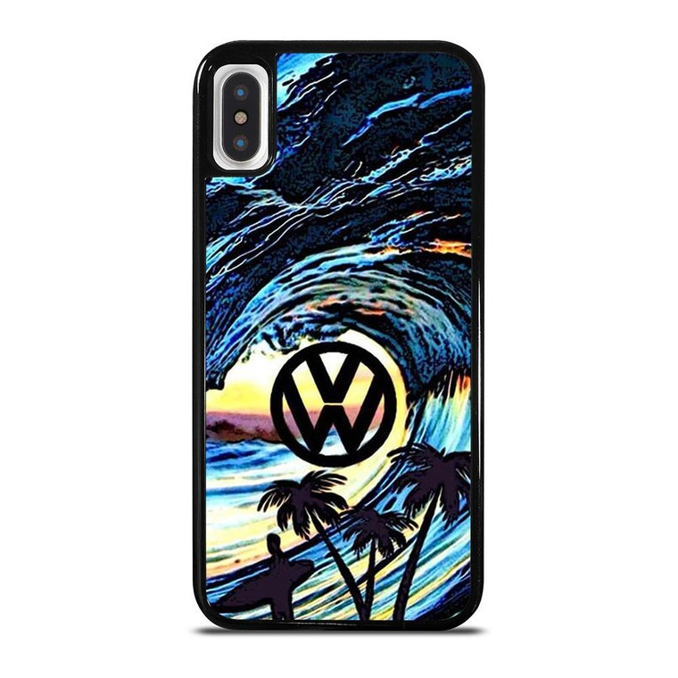VOLKSWAGEN VW LOGO OCEAN iPhone X / XS Case Cover