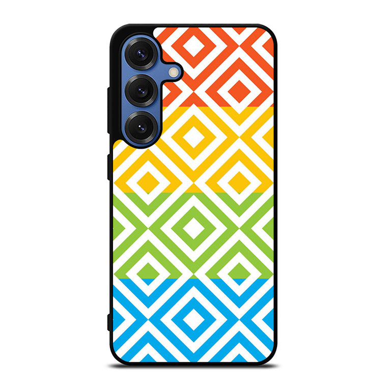 SQUARE PATTERN Samsung Galaxy S25 Case Cover