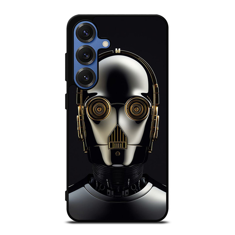 STAR WARS DROID C-3PO FACE Samsung Galaxy S25 Case Cover