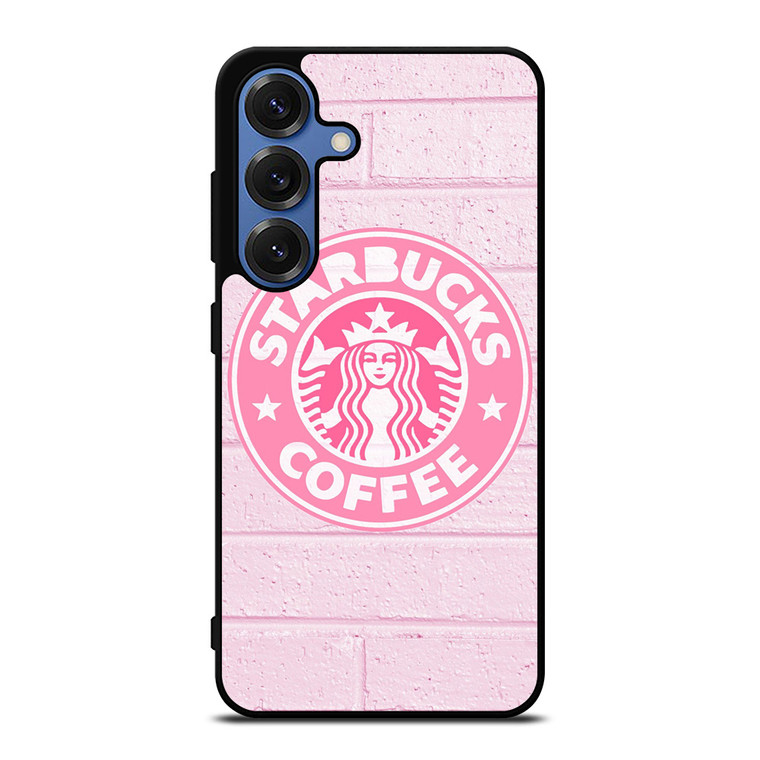 STARBUCKS COFFEE PINK WALL Samsung Galaxy S25 Case Cover
