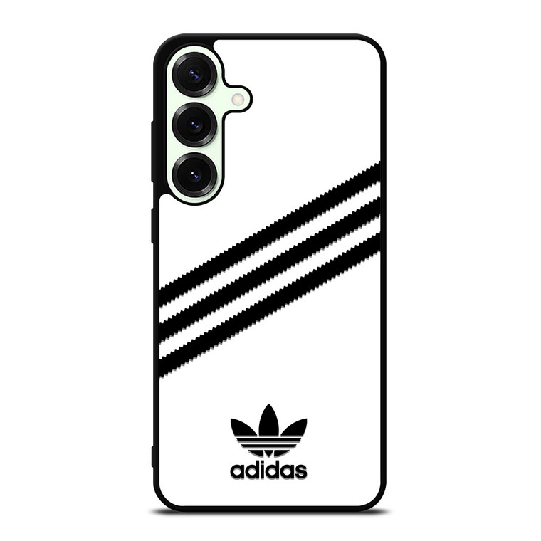 ADIDAS ORIGINALS STRIPES WHITE BLACK Samsung Galaxy S25 Plus Case Cover