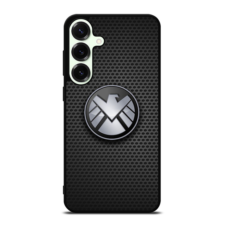 AGENTS OF SHIELD MARVEL LOGO METAL Samsung Galaxy S25 Plus Case Cover