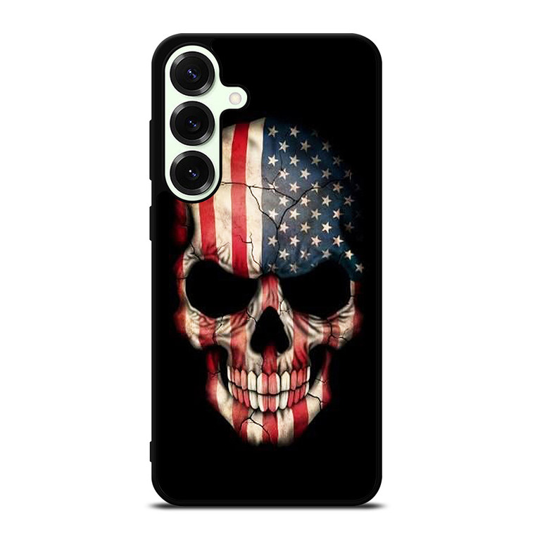 AMERICAN FLAG SKULL Samsung Galaxy S25 Plus Case Cover