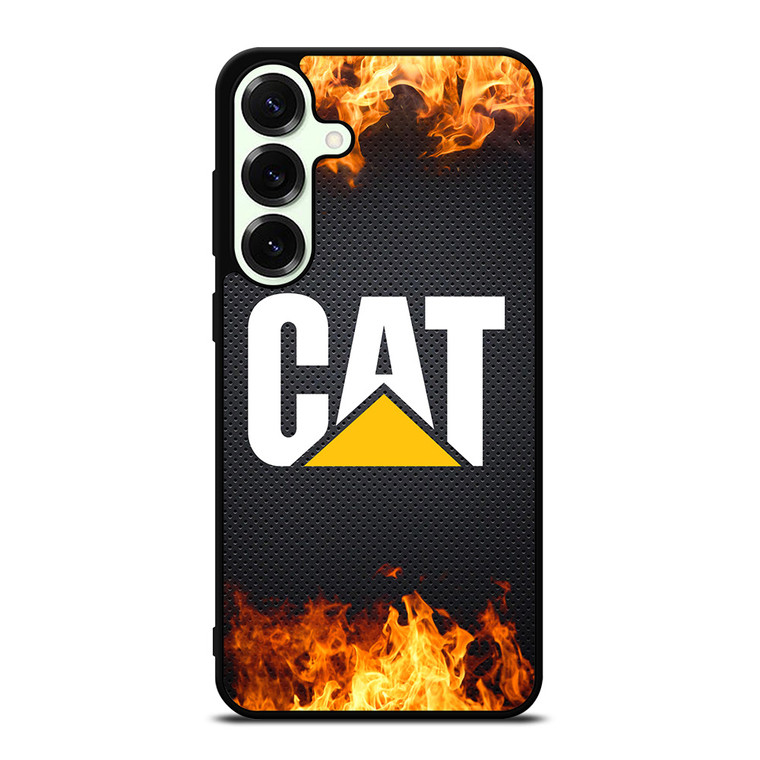 CATERPILLAR CAT TRACTOR LOGO FIRE Samsung Galaxy S25 Plus Case Cover