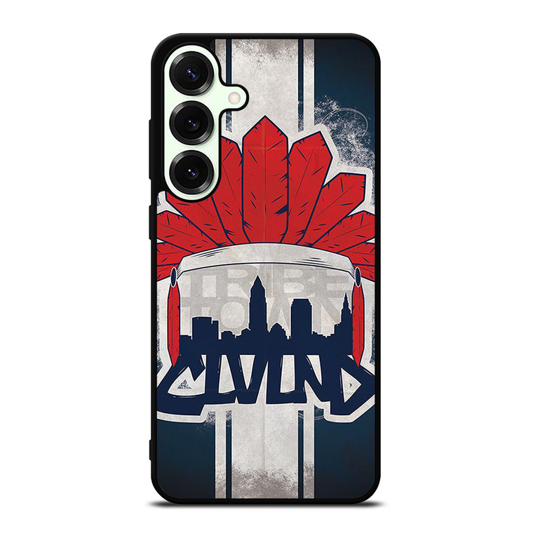 CLEVELAND INDIANS LOGO BASEBALL TEAM TRIBE TOWN Samsung Galaxy S25 Plus Case Cover