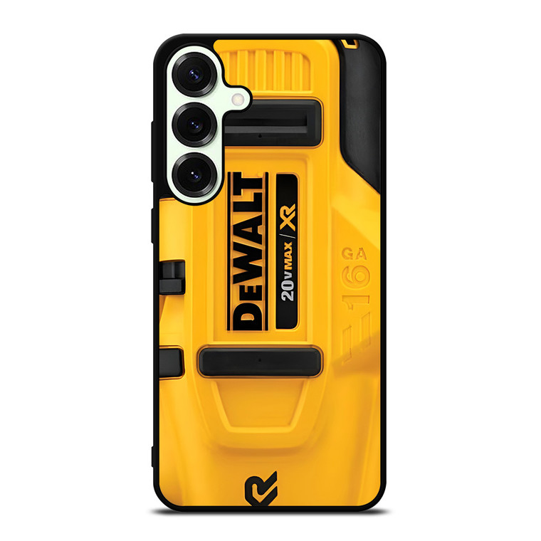 DEWALT TOOL LOGO COIL NAILER Samsung Galaxy S25 Plus Case Cover