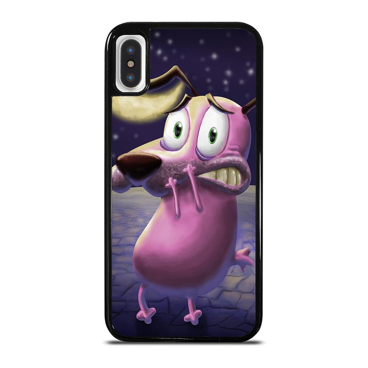 COURAGE THE COWARDLY DOG ART 2 iPhone X / XS Case Cover