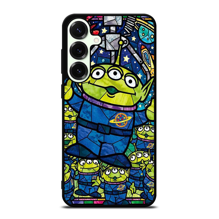 DISNEY TOY STORY ALIEN ART GLASS Samsung Galaxy S25 Plus Case Cover
