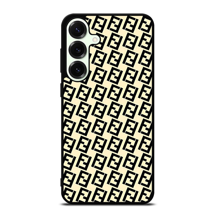 FENDI FASHION ROMA LOGO PATTERN Samsung Galaxy S25 Plus Case Cover