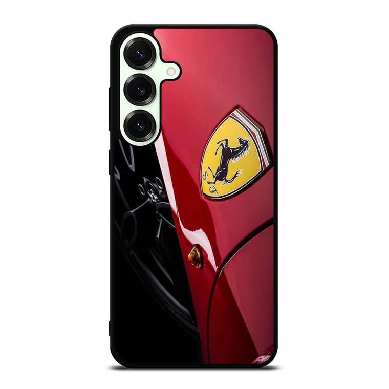 FERRARI LOGO CAR EMBLEM Samsung Galaxy S25 Plus Case Cover