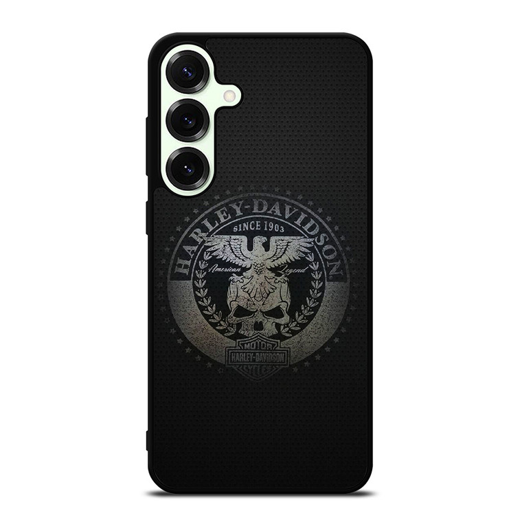 HARLEY DAVIDSON MOTORCYCLES COMPANY CARBON LOGO Samsung Galaxy S25 Plus Case Cover