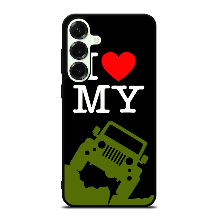 I LOVE MY JEEP Samsung Galaxy S25 Plus Case Cover