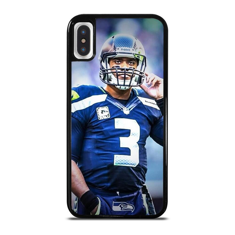 RUSSELL WILSON SEATTLE SEAHAWKS iPhone X / XS Case Cover