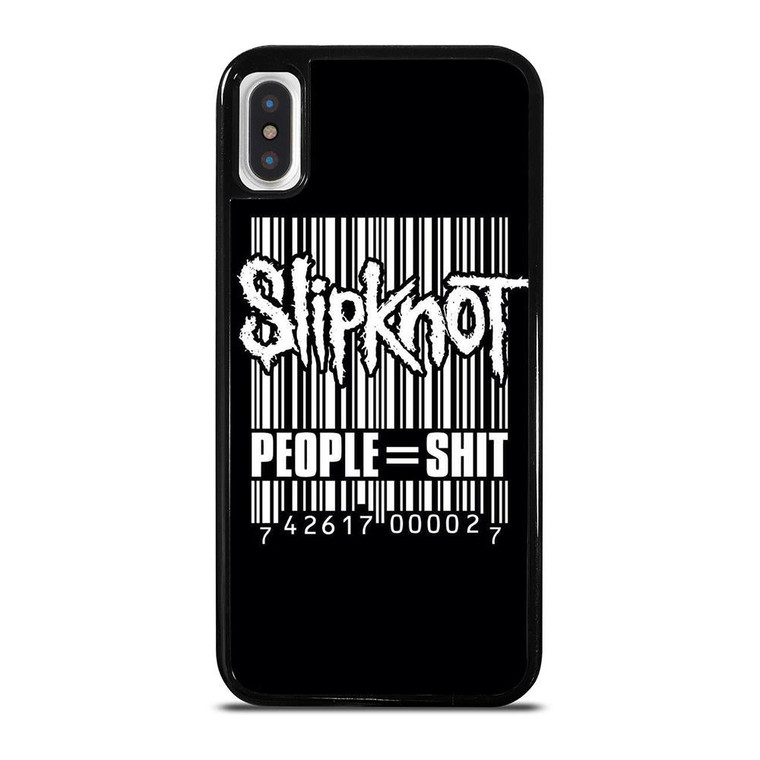 SLIPKNOT BARCODE PEOPLE SHIT iPhone X / XS Case Cover