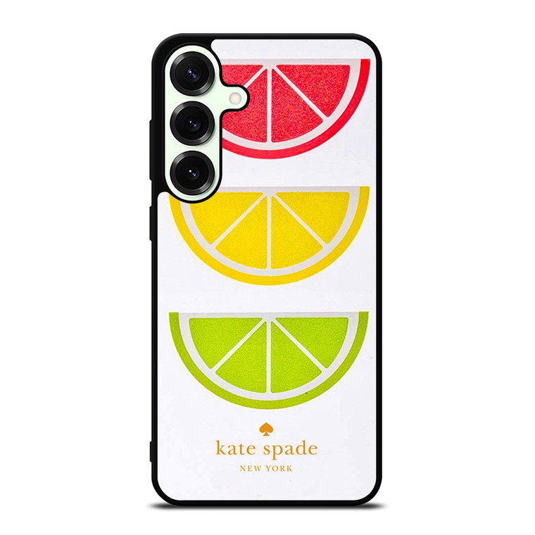 KATE SPADE NEW YORK LOGO COLORFUL LEMON ICON Samsung Galaxy S25 Plus Case Cover