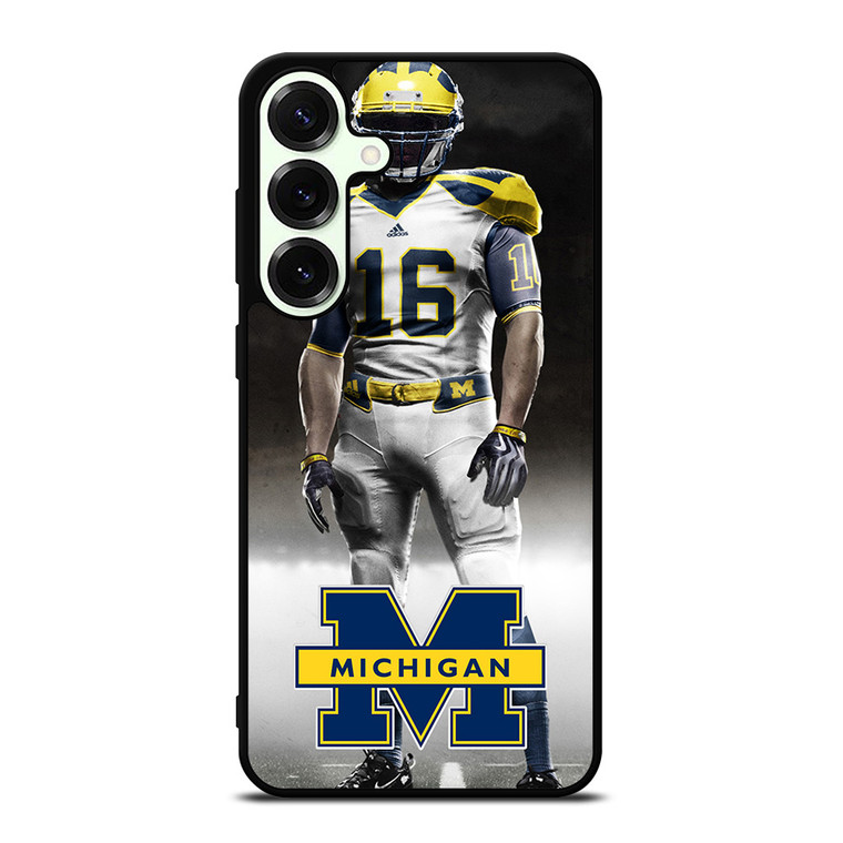 MICHIGAN WOLVERINES Samsung Galaxy S25 Plus Case Cover