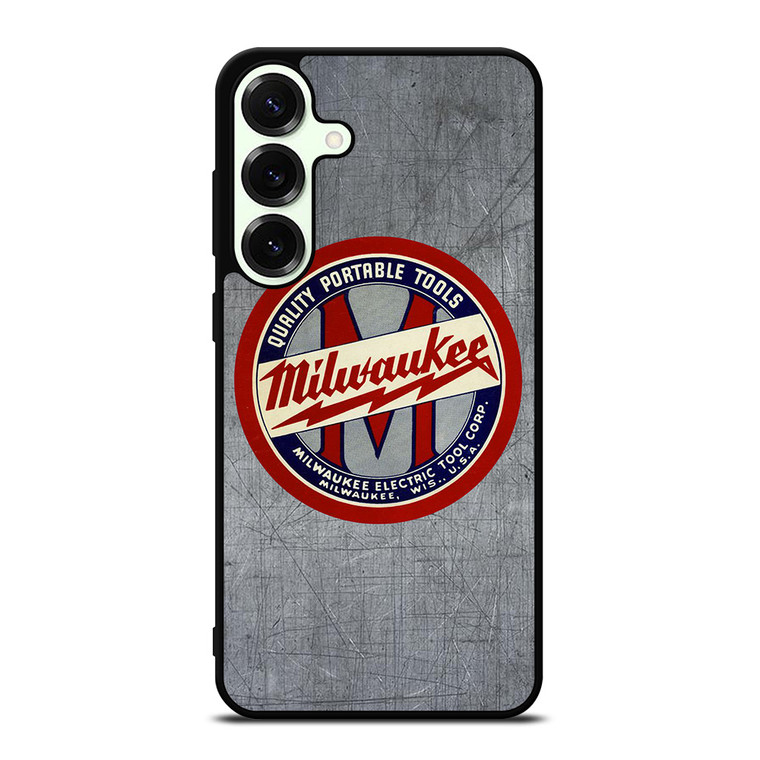 MILWAUKEE PORTABLE TOOL LOGO METAL ICON Samsung Galaxy S25 Plus Case Cover
