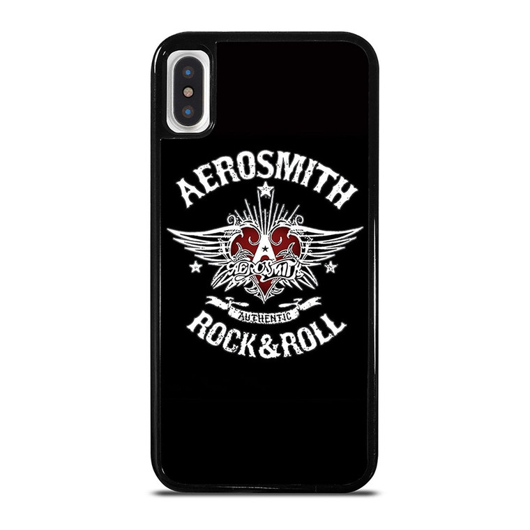 AEROSMITH ROCK AND ROLL BADGE iPhone X / XS Case Cover