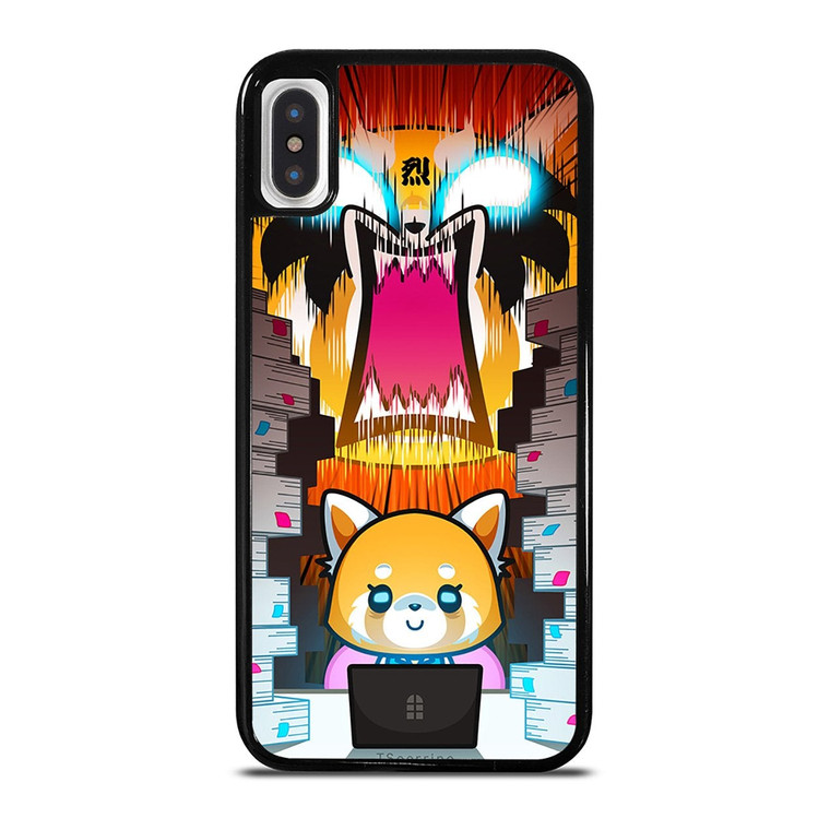 AGGRETSUKO CARTOON COMEDY iPhone X / XS Case Cover