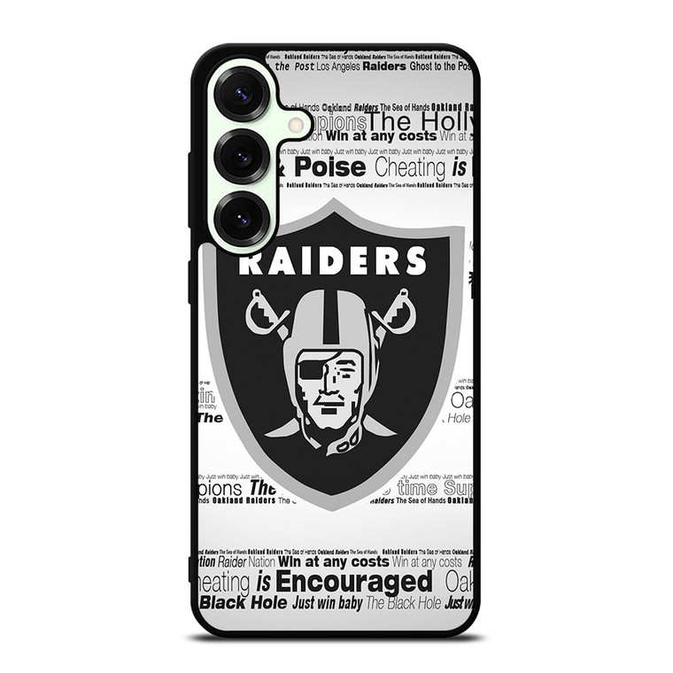 OAKLAND RAIDERS NFL Samsung Galaxy S25 Plus Case Cover