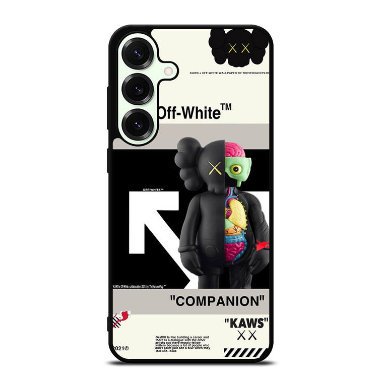 OFF WHITE KAWS COMPANION Samsung Galaxy S25 Plus Case Cover