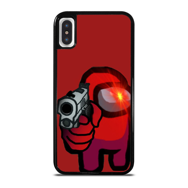AMONG US IMPOSTOR RED iPhone X / XS Case Cover