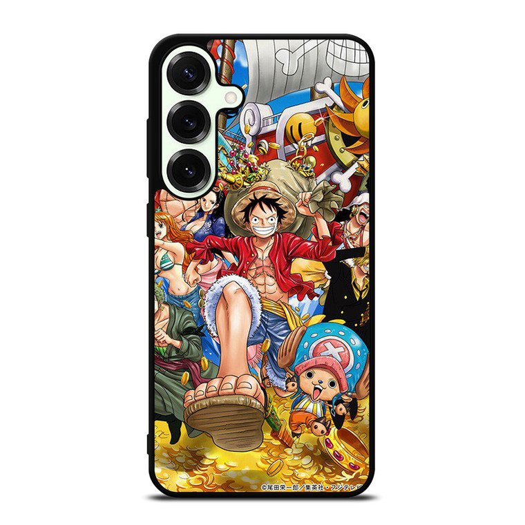 ONE PIECCE LUFFY AND FRIENDS Samsung Galaxy S25 Plus Case Cover