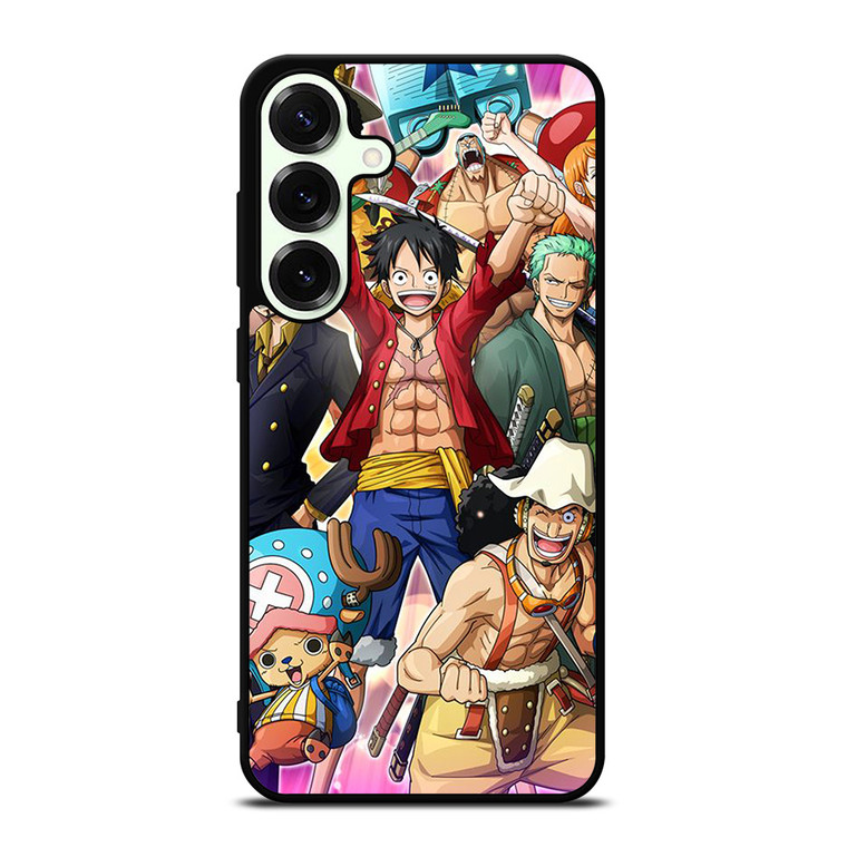 ONE PIECE CHARACTER STRAW HATS Samsung Galaxy S25 Plus Case Cover