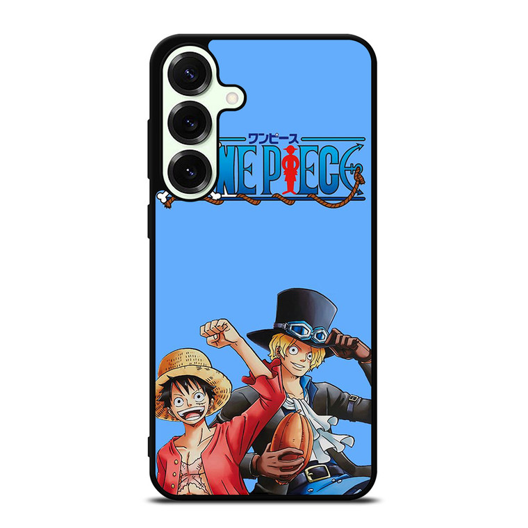 ONE PIECE LUFFY AND SABO Samsung Galaxy S25 Plus Case Cover