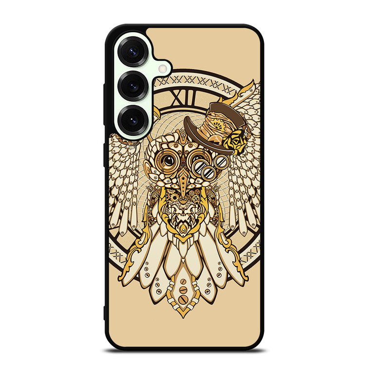 OWL STEAMPUNK Samsung Galaxy S25 Plus Case Cover