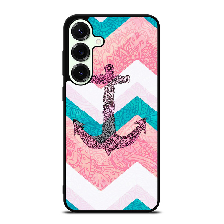 PAISLEY TRIBAL NAUTICAL ANCHOR Samsung Galaxy S25 Plus Case Cover