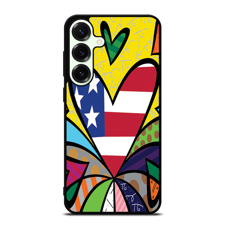 ROMERO BRITTO LOVE NEW 2 Samsung Galaxy S25 Plus Case Cover