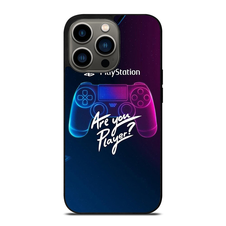 PLAY STATION PS ARE YOU PLAYER iPhone 13 Pro Case Cover