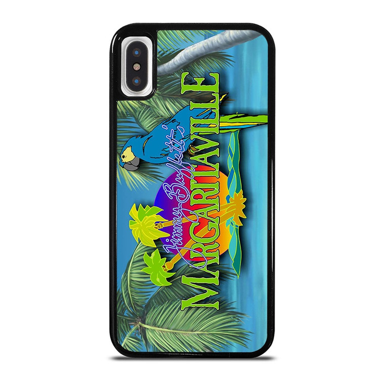 BEACH JIMMY BUFFETT MARGARITAVILLE ICON iPhone X / XS Case Cover