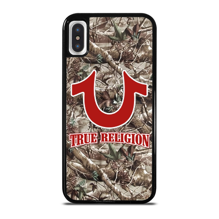 BIG BUDDHA TRUE RELIGION CAMO LOGO iPhone X / XS Case Cover