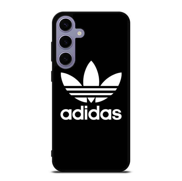 ADIDAS LOGO BLACK WHITE Samsung Galaxy S24 Plus Case Cover