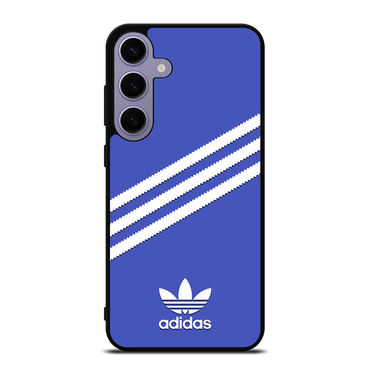 ADIDAS ORIGINALS STRIPES ROYAL BLUE Samsung Galaxy S24 Plus Case Cover