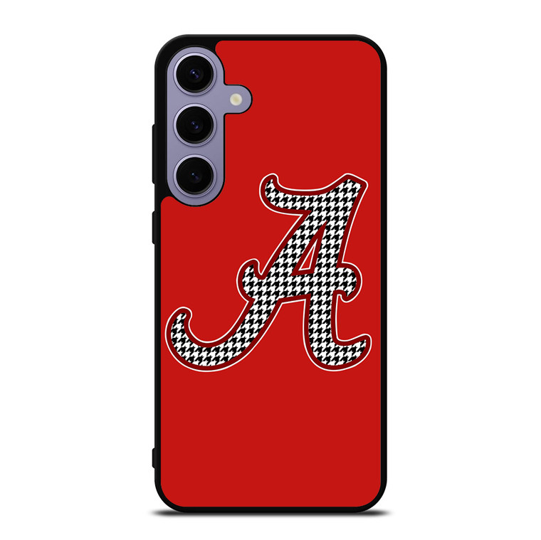 ALABAMA CRIMSON TIDE HOUNDSTOOTH ICON Samsung Galaxy S24 Plus Case Cover