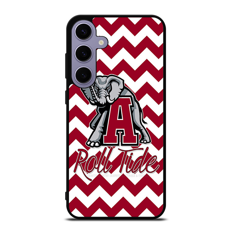 ALABAMA CRIMSON TIDE STRIP ROLL Samsung Galaxy S24 Plus Case Cover