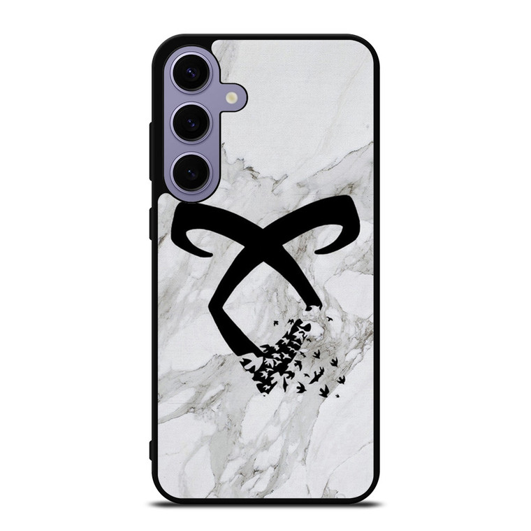 ANGELIC RUNE MARBLE Samsung Galaxy S24 Plus Case Cover