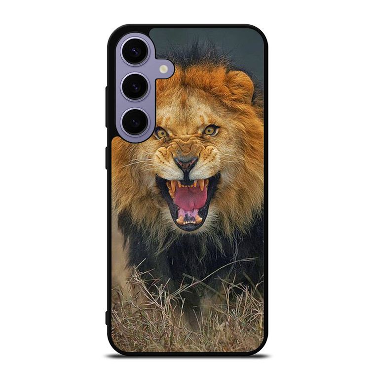 ANGRY MAD LION FACE Samsung Galaxy S24 Plus Case Cover