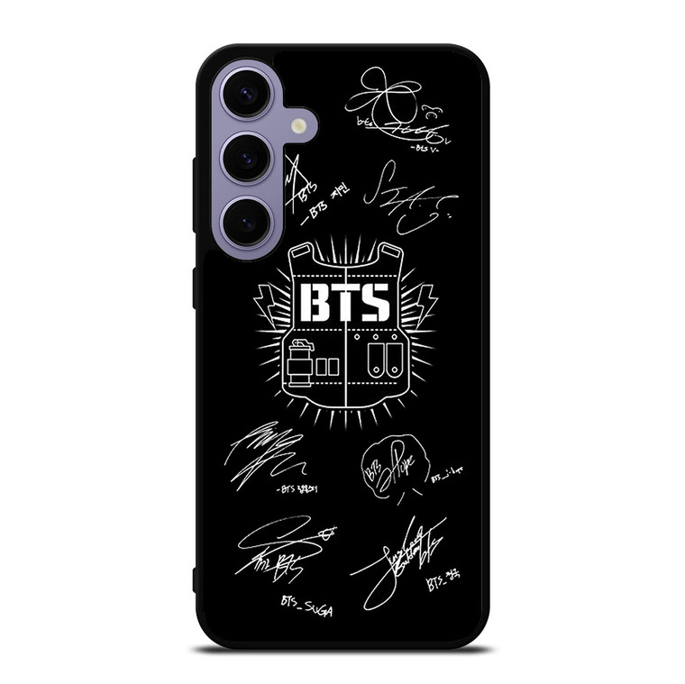 BANGTAN BOYS BTS SIGNATURE Samsung Galaxy S24 Plus Case Cover
