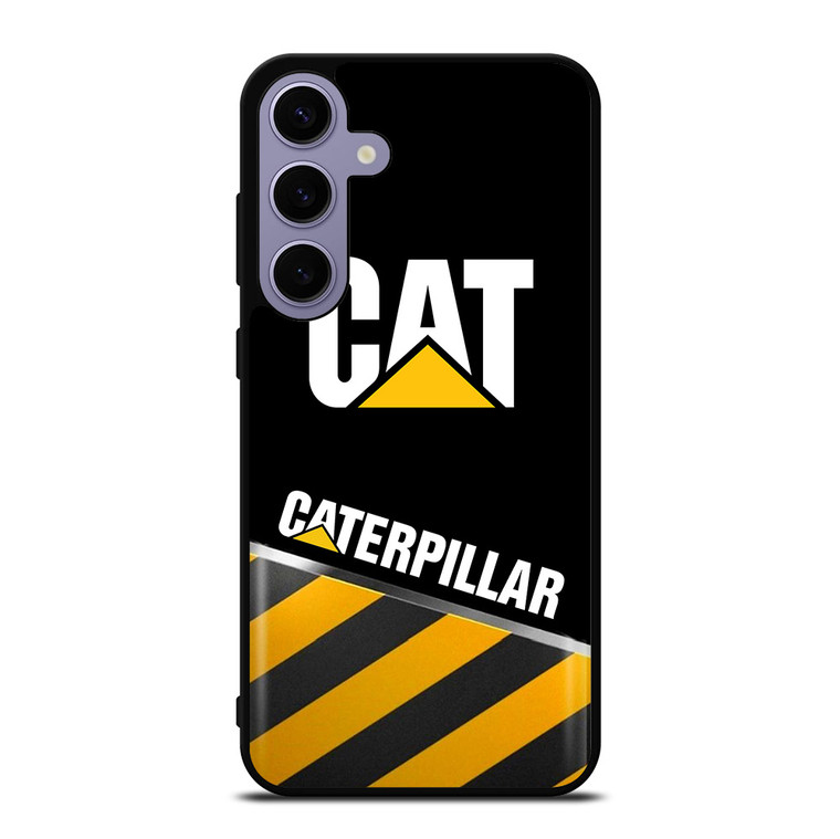 CAT CATERPILLAR STRIPE LOGO Samsung Galaxy S24 Plus Case Cover
