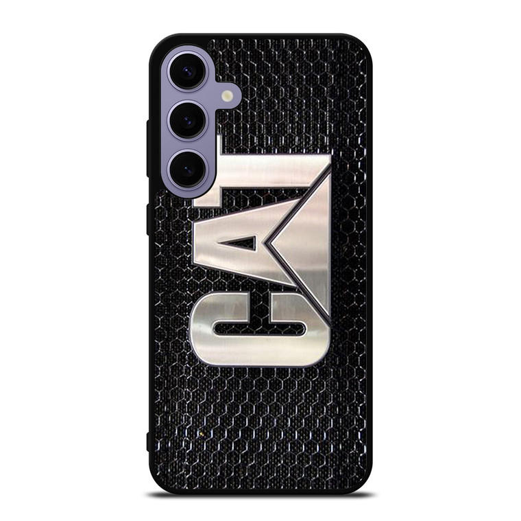 CATERPILLAR CAT LOGO TRACTOR METAL EMBLEM Samsung Galaxy S24 Plus Case Cover