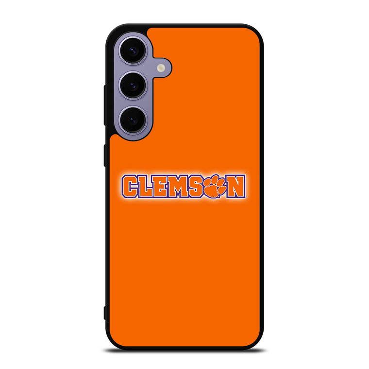 CLEMSON TIGERS LOGO FOOTBALL UNIVERSITY Samsung Galaxy S24 Plus Case Cover