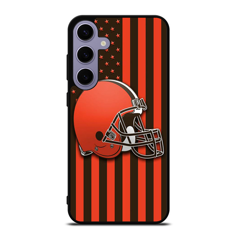 CLEVELAND BROWNS FLAG Samsung Galaxy S24 Plus Case Cover